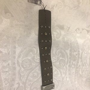 Henri Bendel leather bracelet